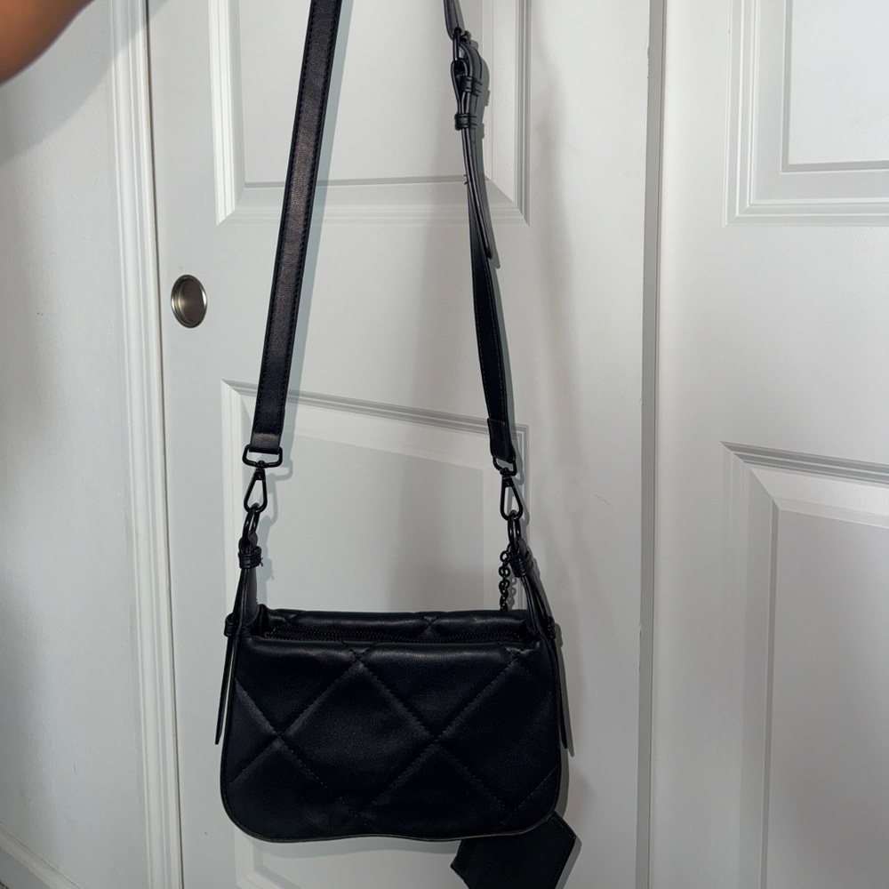 Black Quilted Mini Bag